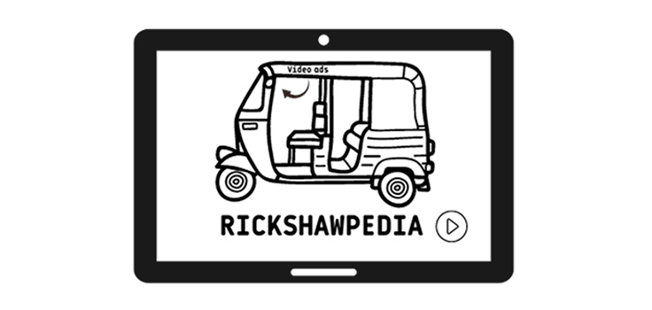 auto rickshaw video advertising