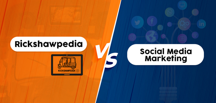 Rickshawpedia vs Social Advertisement